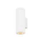 SLV Helia Pro L Wandlamp Aluminium Wit 10W 1200lm - 827 Zeer Warm Wit | Buitenverlichting - IP65