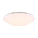 Nordlux Plafondlamp Ask 36 Metaal Wit 17.6W 1450lm - 830 Warm Wit | IP44 - Bewegingssensor