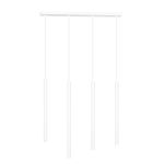 Emibig Hanglamp Selter Staal Wit | Geschikt voor 4x G9 - Max 8W