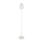 Eglo Vloerlamp Scordiano-L Solar Staal Wit 2W 220lm - 830-840-865 CCT | IP44 - USB-C