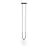 Emibig Hanglamp Glam Staal Zwart | Geschikt voor 1x E14 - Max 10W