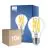 Voordeelpak 10x Philips Master LED E27 Peer Filament Helder 10.5W 1521lm - 922-927 Dim To Warm | Beste Kleurweergave - Dimbaar - Vervangt 100W