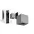 D'Lite Wandlamp Elingen Grijs 4.9W 480lm - 830 Warm Wit