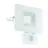 Eglo Wandlamp Faedo 3 Aluminium Wit 21W 2300lm - 850 Koel Wit | IP44 - Bewegingssensor