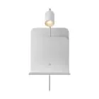 Nordlux Wandlamp Roomi Metaal Wit | IP20 - Geschikt voor 1x GU10 - met USB